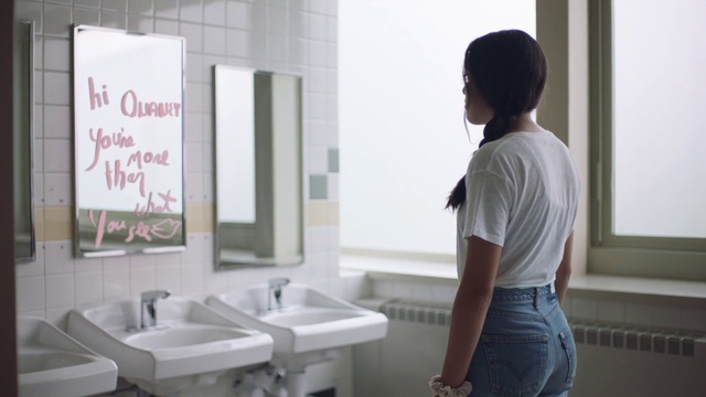 Video Reference: Room, Bathroom, Plumbing fixture, Toilet, Urinal, Restroom, Interior design, Plumbing