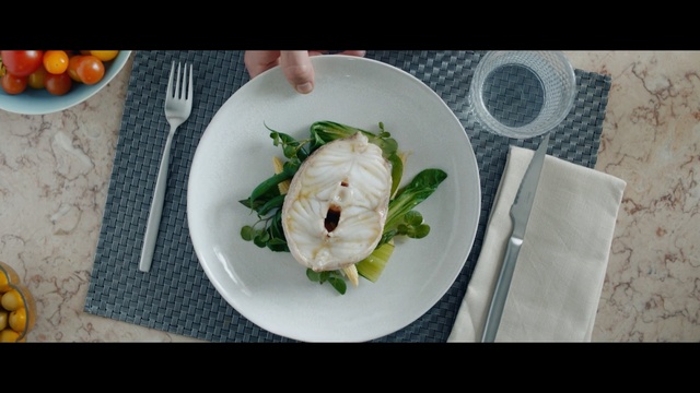 Video Reference: Food, Cuisine, Dish, Ingredient, Produce, Garnish, À la carte food, Recipe, Vegetarian food, Fish