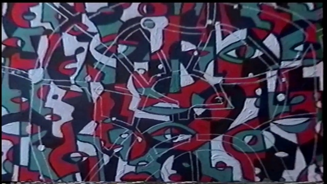 Video Reference: Graffiti, Art, Modern art, Pattern, Street art, Textile, Design, Visual arts, Painting, Style