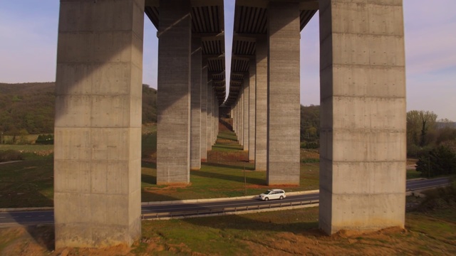Video Reference: Architecture, Column, Concrete bridge, Building