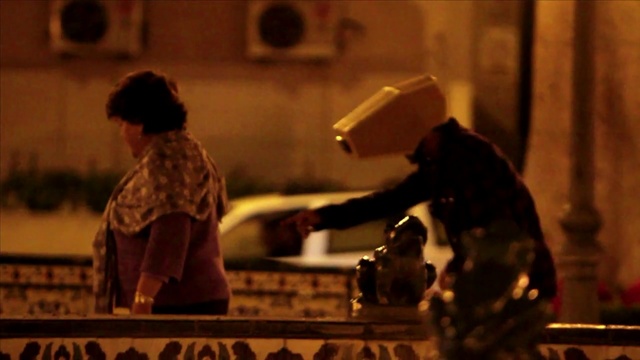 Video Reference: night, darkness, scene, midnight, Person