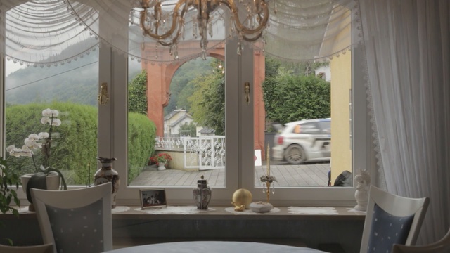 Video Reference: Property, Interior design, Room, Building, Window treatment, Architecture, Window, Curtain, Furniture, Ceiling