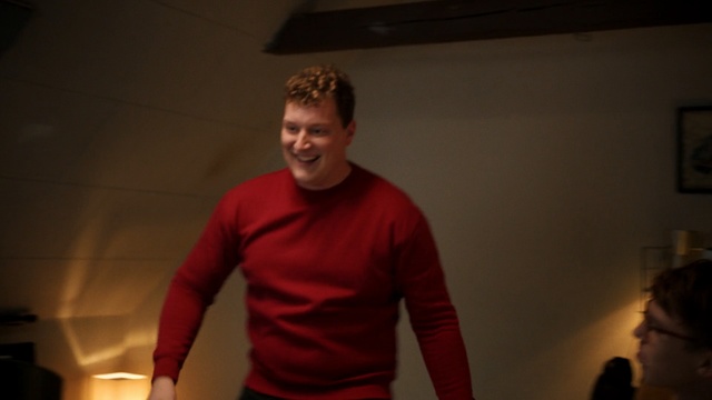 Video Reference: Red, Shoulder, Standing, Arm, Fun, Cheek, Joint, Performance, Muscle, Human body, Person