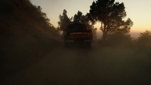Video Reference: car, morning, sky, road, tree, atmosphere, vehicle, landscape, sunlight, world rally championship