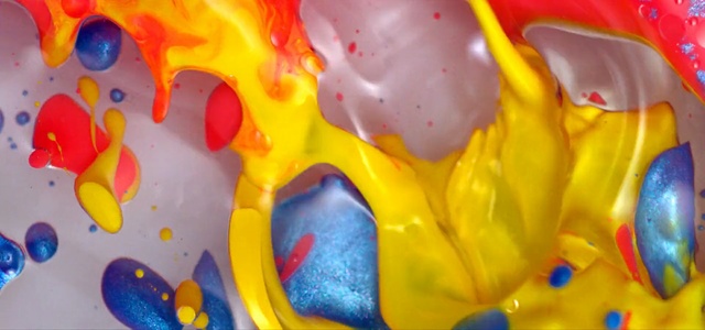 Video Reference: Yellow, Colorfulness, Inflatable, Food coloring, Art