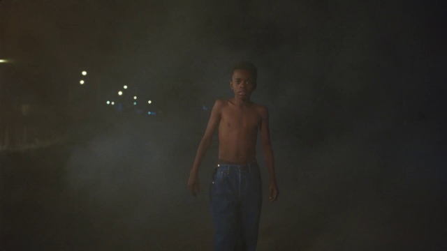 Video Reference: Darkness, Atmospheric phenomenon, Barechested, Standing, Light, Night, Human, Midnight, Photography, Sky