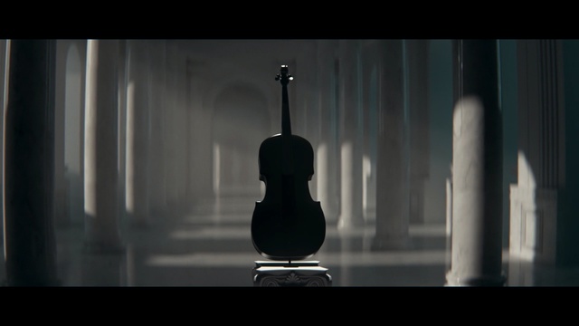 Video Reference: Black, Still life photography, Darkness, Bowed string instrument, String instrument, Photography, Cello, Acoustic guitar, Backlighting, Person, Indoor, Table, Sitting, Wine, Small, Front, Glass, Kitchen, Counter, White, Dark, Computer, Red, Wooden, Keyboard, Clock, Room, Standing, Lamp, Light, Screenshot, Shadow, Art