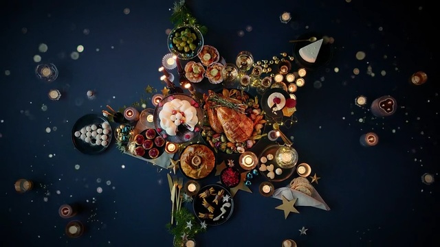 Video Reference: computer wallpaper, event, christmas decoration, christmas, space, christmas ornament, night, world, still life photography, graphics