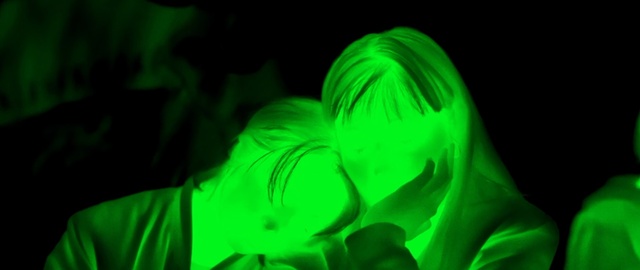 Video Reference: Green, Neon, Holding, Phone, Light, Art, Abstract