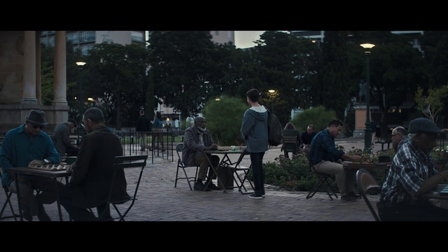 Video Reference: Sitting, Snapshot, Night, Conversation, Crowd, Urban area, Street, Tree, Photography, Fun
