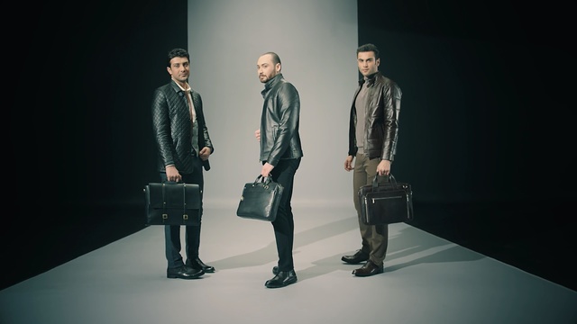 Video Reference: fashion, runway, gentleman, design, fashion model, suit, fashion design, formal wear, darkness, scene, Person