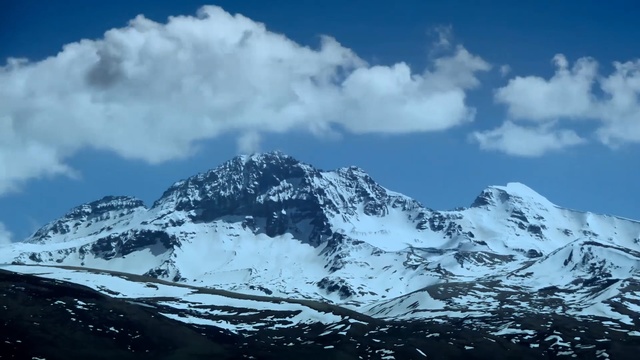 Video Reference: Mountainous landforms, Mountain, Mountain range, Sky, Cloud, Ridge, Alps, Massif, Highland, Summit