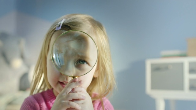 Video Reference: Hair, Face, Blond, Nose, Skin, Lip, Eye, Mouth, Child, Glasses