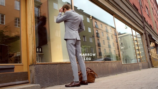 Video Reference: Clothing, Footwear, Standing, Waist, Snapshot, Fashion, Leg, Street fashion, Jeans, Suit, Person