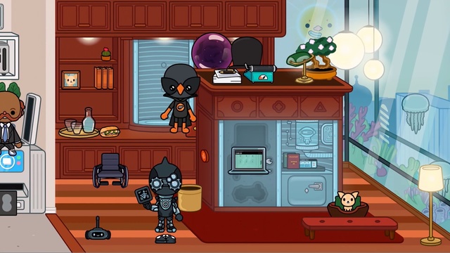 Video Reference: Cartoon, Games, Adventure game, Action-adventure game, Pc game, Illustration, Room, Play, Screenshot, Fictional character, Person