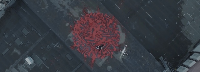 Video Reference: red, water, geological phenomenon, screenshot, darkness, atmosphere, reflection, sky, computer wallpaper, space