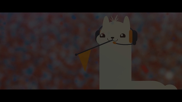 Video Reference: white, black, mammal, vertebrate, cartoon, ecosystem, screenshot, darkness, sky, atmosphere