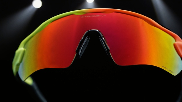 Video Reference: eyewear, yellow, red, orange, goggles, glasses, personal protective equipment, vision care, automotive design, sunglasses, Person