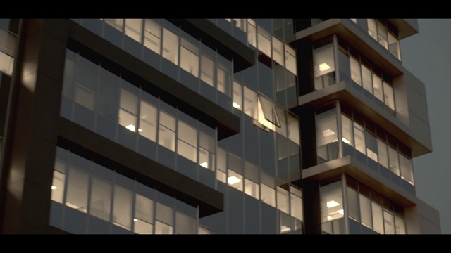 Video Reference: Architecture, Commercial building, Property, Building, Condominium, Apartment, Facade, Mixed-use, Window, House
