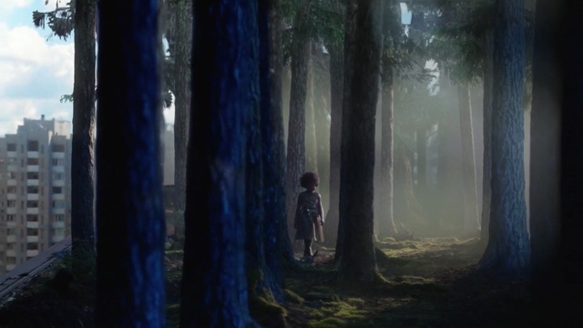 Video Reference: forest, tree, darkness, sunlight, old growth forest, computer wallpaper, sky, screenshot, woodland, trunk