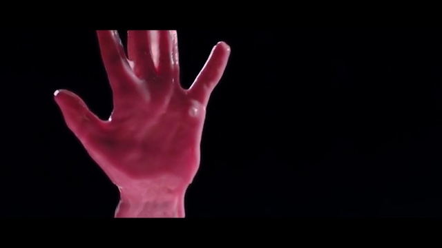 Video Reference: Finger, Hand, Pink, Red, Glove, Gesture, Magenta, Arm, Sign language, Flesh