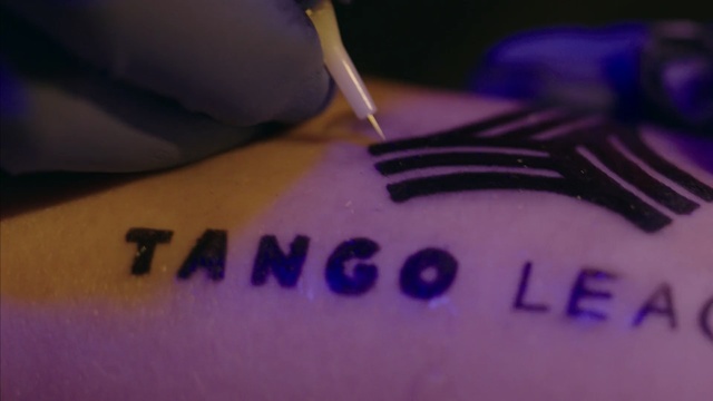 Video Reference: blue, purple, yellow, violet, nail, close up, finger, hand, arm, font