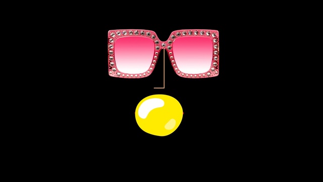 Video Reference: eyewear, red, glasses, yellow, pink, vision care, text, product, sunglasses, font