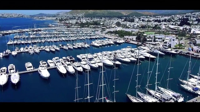 Video Reference: Marina, Harbor, Dock, Port, Yacht, Boat, Infrastructure, Vehicle, Luxury yacht, Nonbuilding structure