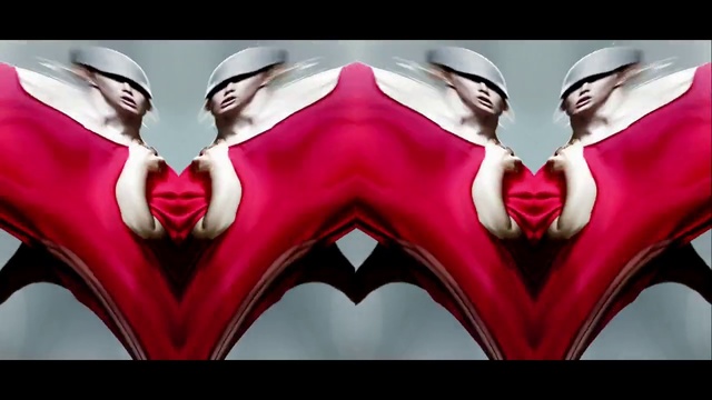 Video Reference: Red, Art, Eye, Mouth, Illustration, Fictional character, Cg artwork, Symmetry, Graphic design, Anime, Person