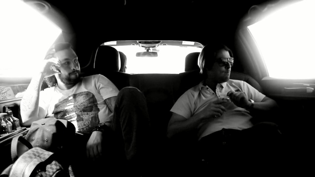 Video Reference: White, Black, Vehicle, Photography, Car, Black-and-white, Automotive design, Fun, Monochrome, Person