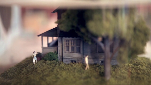 Video Reference: Photograph, House, Tree, Grass, Home, Scale model, Rural area, Photography, Landscape, Wood