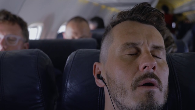 Video Reference: Hair, Face, Facial hair, Beard, Forehead, Head, Chin, Human, Moustache, Glasses