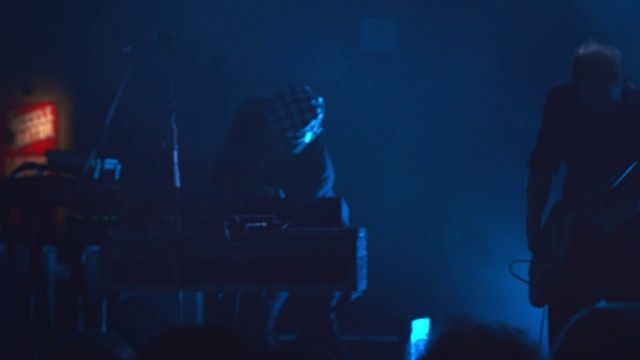 Video Reference: Blue, Light, Performance, Darkness, Electric blue, Performing arts, Room, Event, Photography, Concert
