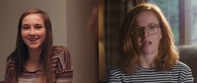 Video Reference: human hair color, blond, girl, long hair, brown hair, hair coloring, smile, Person