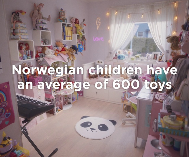 Video Reference: Product, Room, Interior design, Furniture, Play, Floor, Child, Table, Building, Shelf