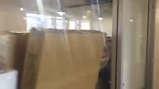 Video Reference: Property, Wall, Floor, Ceiling, Room, Wood, Glass, Interior design, Flooring, Dress