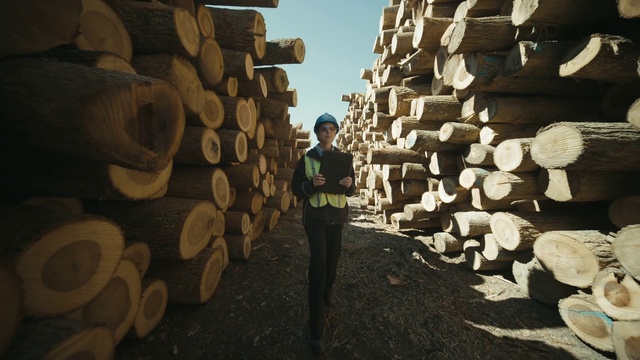 Video Reference: Wood, Tree, Rock, Plant, Environmental art, Logging
