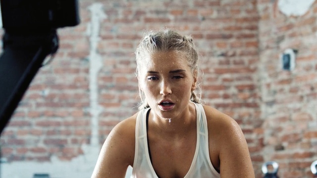 Video Reference: girl, muscle, fun, physical fitness, recreation, Person