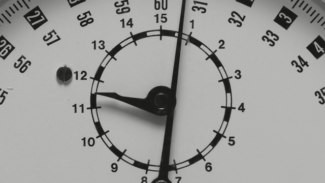 Video Reference: Font, Clock, Photography, Circle, Number, Black-and-white