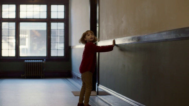Video Reference: Standing, Window, Room, Floor, Architecture, House, Daylighting, Child, Flooring, Door