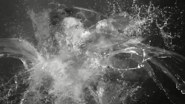 Video Reference: Water, Monochrome photography, Black-and-white, Monochrome, Wave, Stock photography, Photography, Watercourse, Space, Style, Person