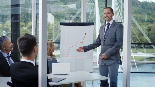 Video Reference: communication, business, suit, job, energy, management, collaboration, Person