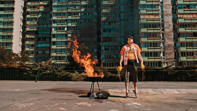 Video Reference: Street performance, City, Stunt performer, Person