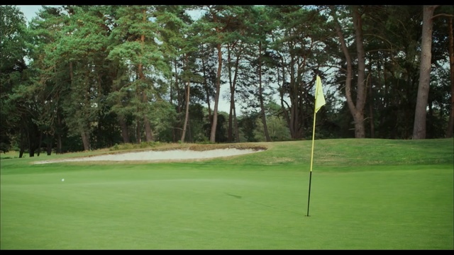 Video Reference: Sport venue, Golf course, Golf equipment, Golf, Golf club, Green, Land lot, Pitch and putt, Grassland, Grass