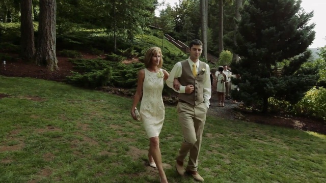 Video Reference: tree, plant, grass, woodland, recreation, girl, walking, lawn, garden, leisure