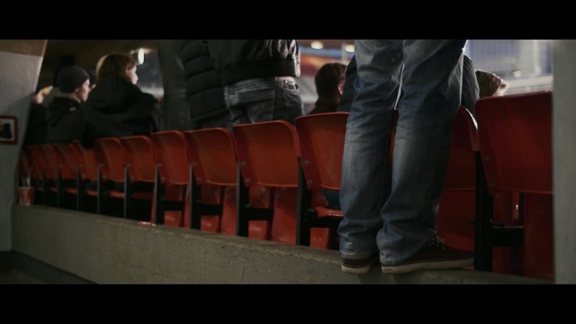 Video Reference: red, black, photograph, mode of transport, standing, light, snapshot, darkness, fun, midnight