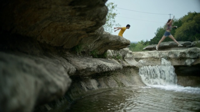 Video Reference: Water resources, Water, Nature, Watercourse, River, Formation, Adventure, Rapid, Rock, Cliff