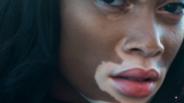 Video Reference: lip, face, eyebrow, cheek, nose, chin, close up, forehead, mouth, jaw