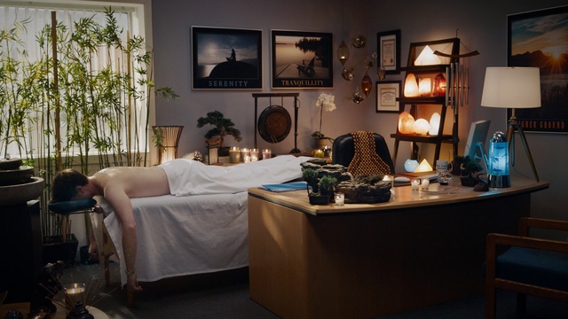 Video Reference: Room, Furniture, Property, Interior design, Home, Living room, House, Building, Wall, Table, Person