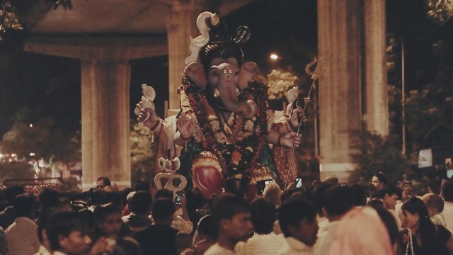 Video Reference: Event, Tradition, Crowd, Temple, Ceremony, Night, Shrine, Tourism, Performance